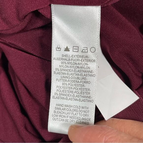 Dress the Population Dawn Bodycon Mini Dress Size S Burgundy - Picture 12 of 12